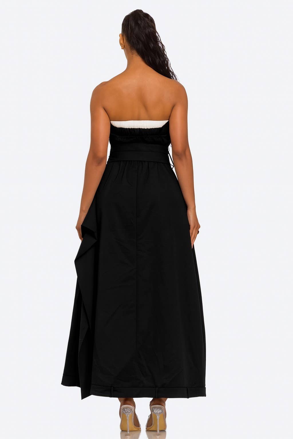 Tailored Trench Midi- Noir *Back in Stock*