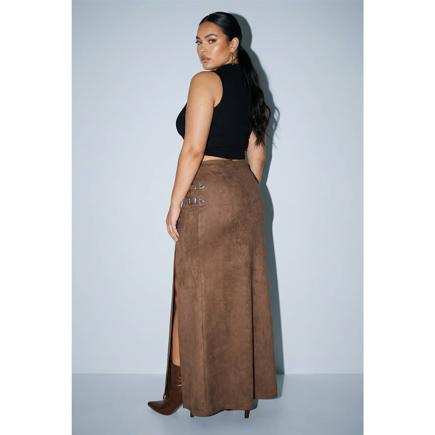 The Mojave Maxi Skirt - Curve