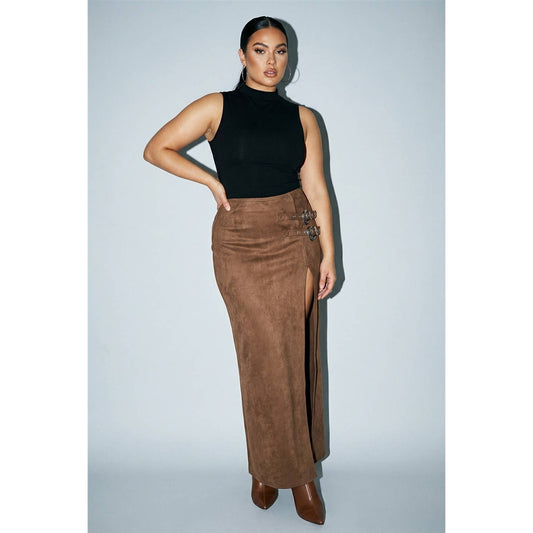 The Mojave Maxi Skirt - Curve