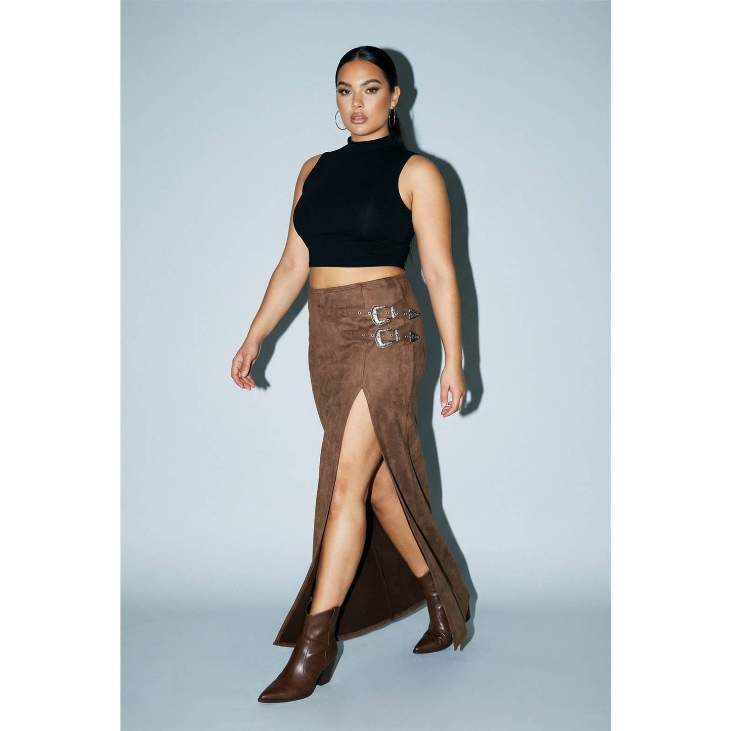 The Mojave Maxi Skirt - Curve